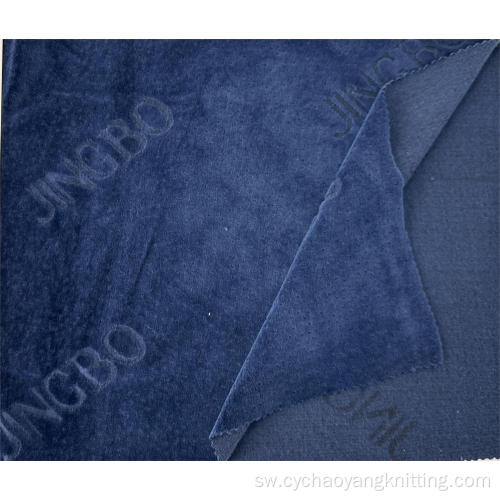 Polyester iliyochapishwa sofa velvet kitambaa warp samani